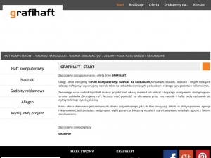 Haft komputerowy na czapkach w ofercie firmy Grafihaft