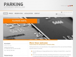 Parking przy lotnisku. Wrocław