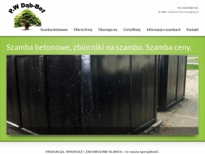 Przystępne cenowo zbiorniki na szambo