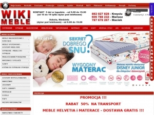 Dystrybucja materacy bonelowych i kieszeniowych